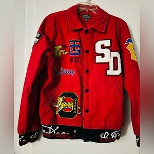 STALL and Dean Men Red Jacket SZ L